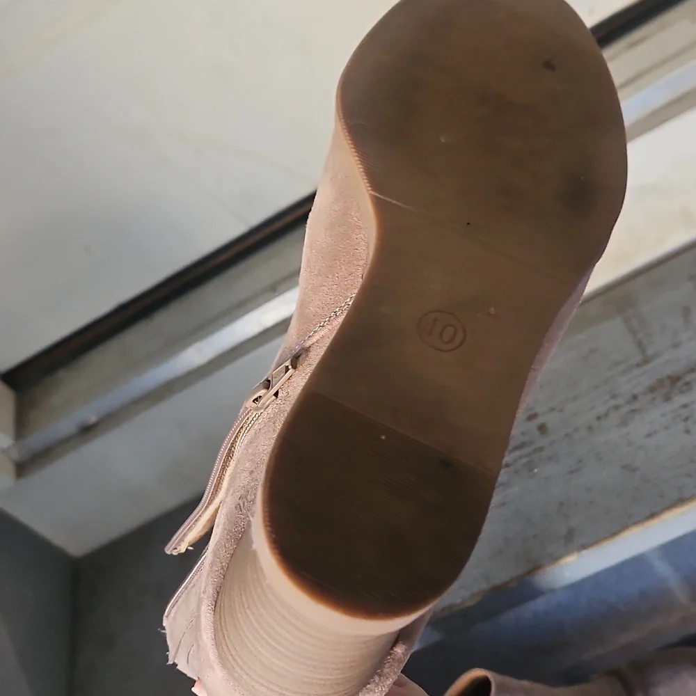 Target Women's‎ Beige Wedge Ankle Boots